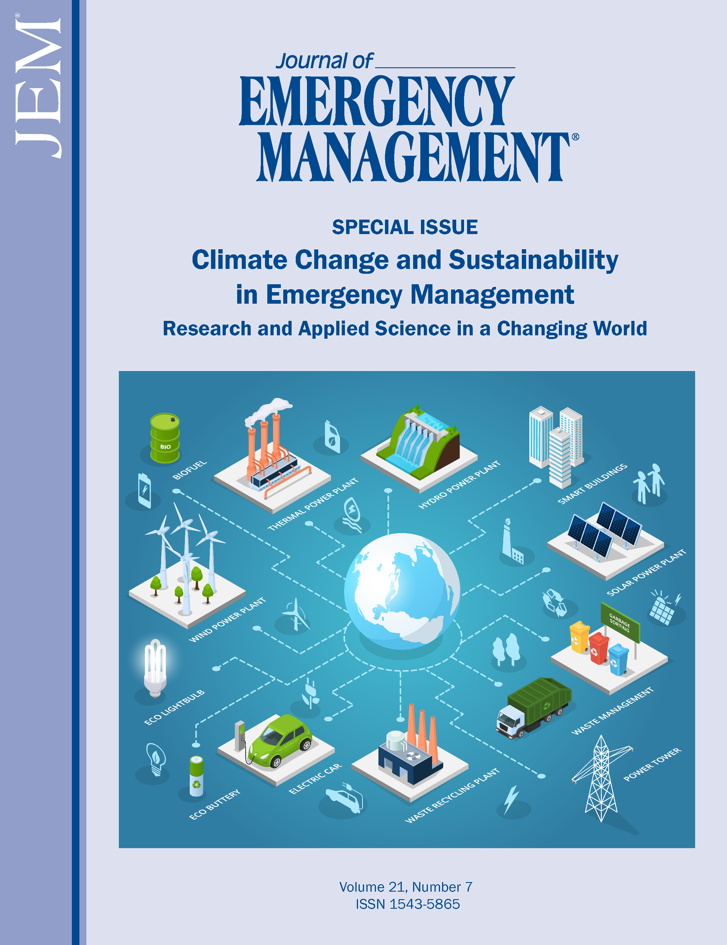 					View Vol. 22 No. 7 (2024): Climate Change and Sustainability in Emergency Management
				